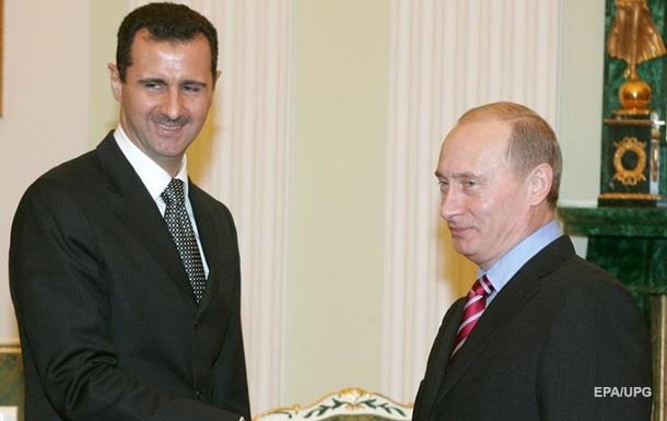 Дамаск підтвердив звернення Асада до Путіна за військовою допомогою