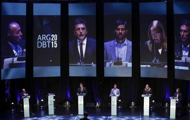 В Аргентине впервые прошли дебаты кандидатов в президенты