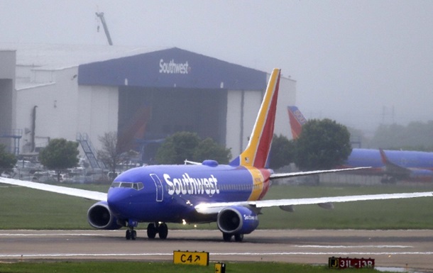 У США затримано рейси авіакомпанії Southwest Airlines