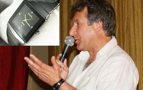 Мэр Рени Колевич носит часы с бриллиантами за 100 тыс. грн