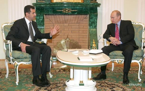 Башар Асад відвідав Москву