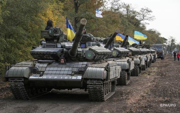 Генштаб: Україна відводить всі танки на Донеччині сьогодні
