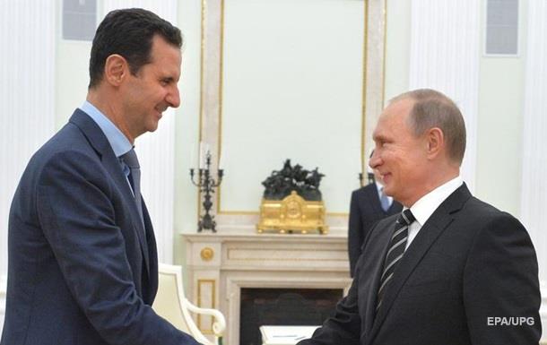 У Путіна розповіли про переговори з Асадом