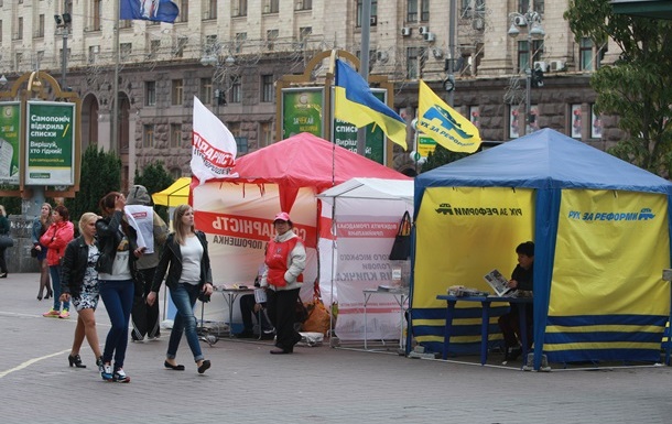 Обнародованы расходы политсил на выборах в Киеве