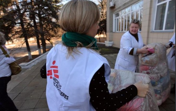  Лікарі без кордонів  опинилися під забороною в ДНР