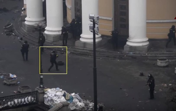 Появилось новое видео со стрельбой в майдановцев