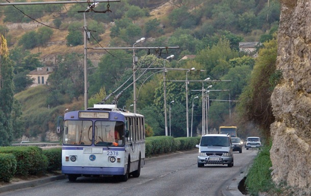 У Севастополі припинено рух тролейбусів