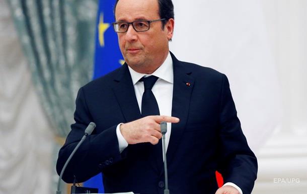 Олланд рассказал о планах бомбить нефтяные конвои в Сирии