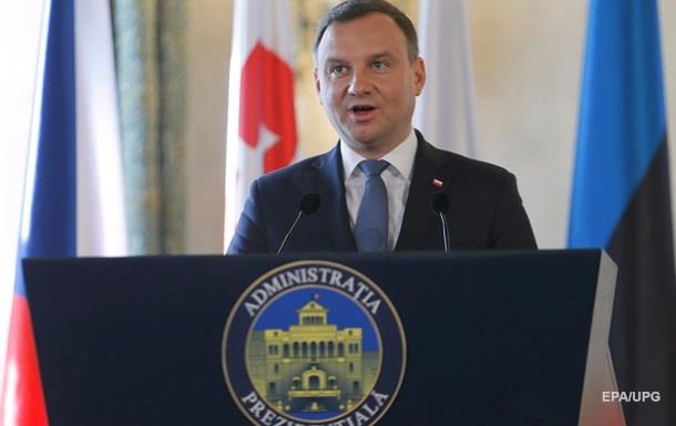 Президент Польши Дуда впервые посетит Украину