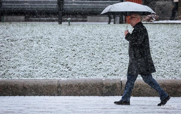 Украину накроют дожди с мокрым снегом