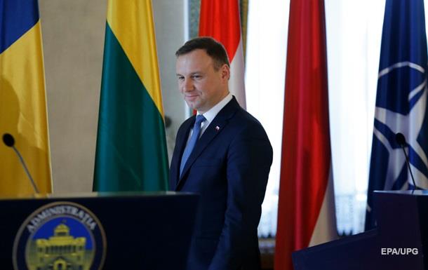 Президент Польщі Дуда прибув до України