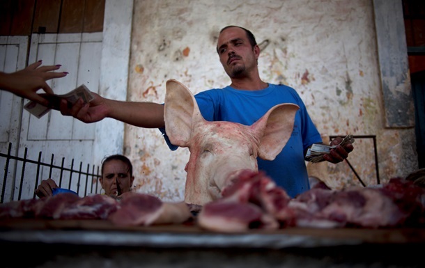 Россия отказывается от украинской свинины