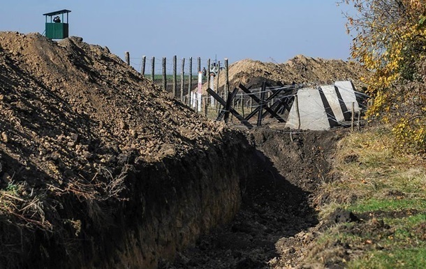  Стіну  побудують на кордоні з Кримом і Придністров ям