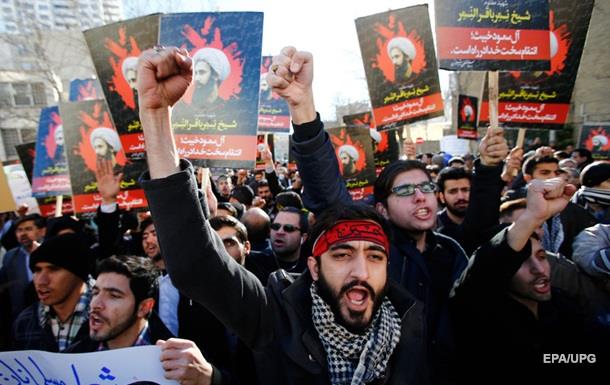 Анти-саудовские протесты в Иране