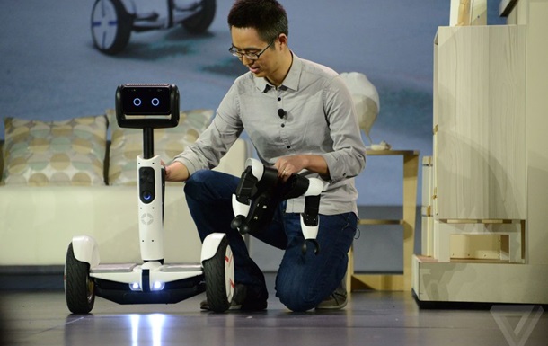Intel представил роботизированный ховерборд