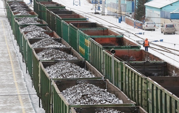 Україна знизила видобуток вугілля на 39%