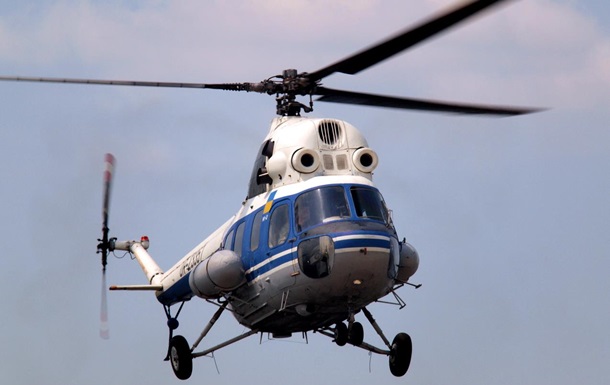 На Полтавщині впав вертоліт Мі-2