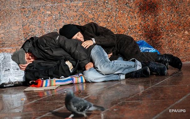 В Украине насчитали 16 тысяч бездомных