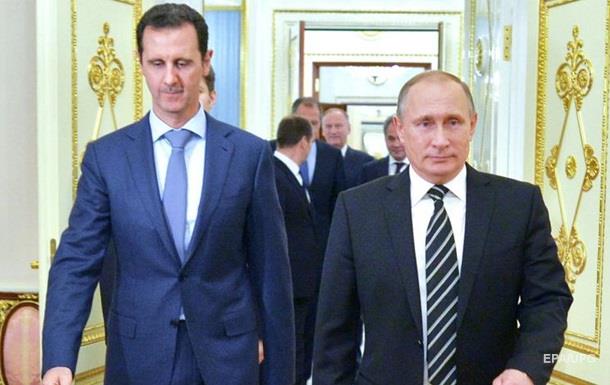 Путін просив Асада скласти повноваження - FT