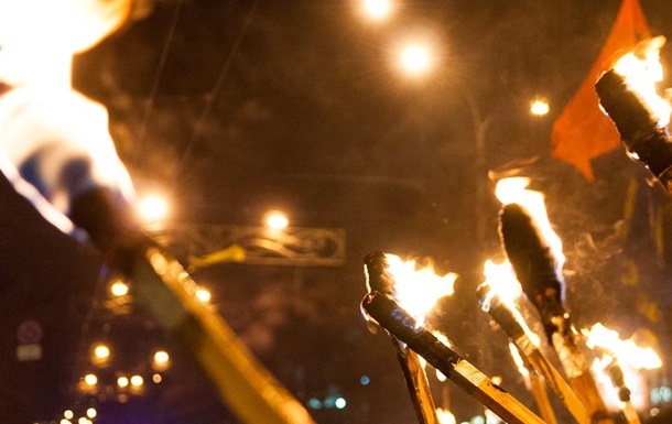 Факельное шествие в Хапрькове