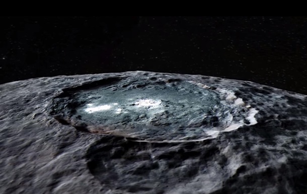 NASA показало політ над загадковою Церерою