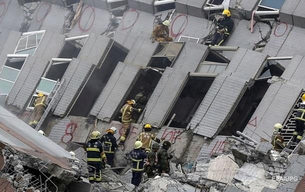 Кількість  жертв землетрусу на Тайвані досягла 115