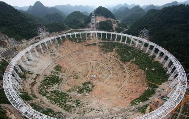 Тысячи китайцев переселят из-за строительства телескопа