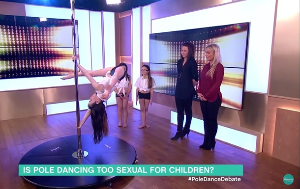 Танцующие на шесте восьмилетние дети шокировали Британию
