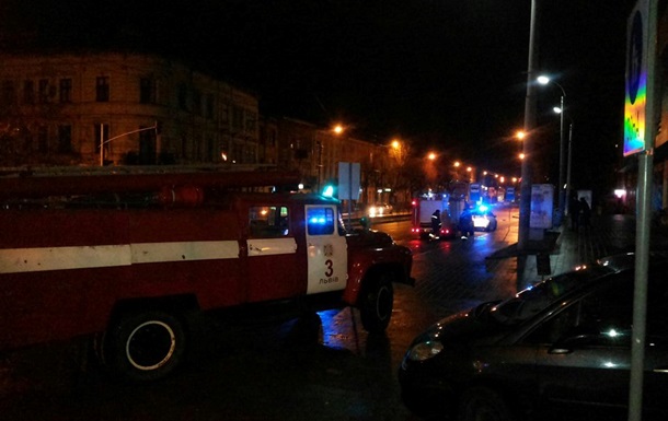 Во Львове ночью горело отделение ВТБ Банка