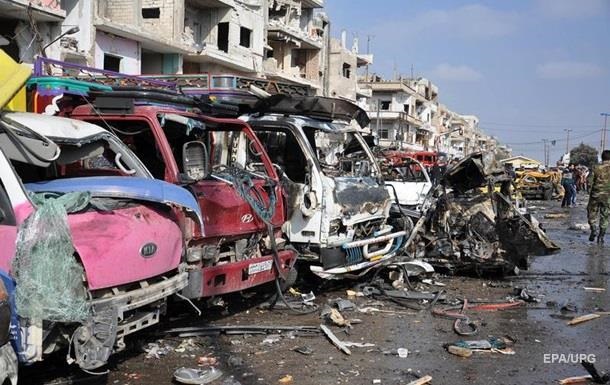 Жертвами терактів в Хомсі і Дамаску стали 155 осіб