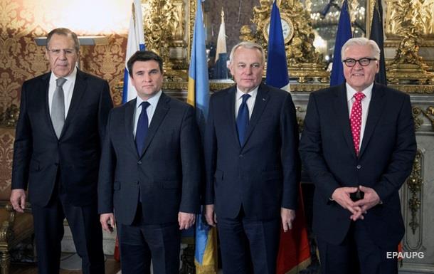 У Парижі відбулися переговори глав МЗС  четвірки 