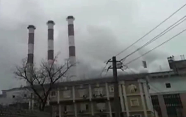 В России горит тепловая электростанция