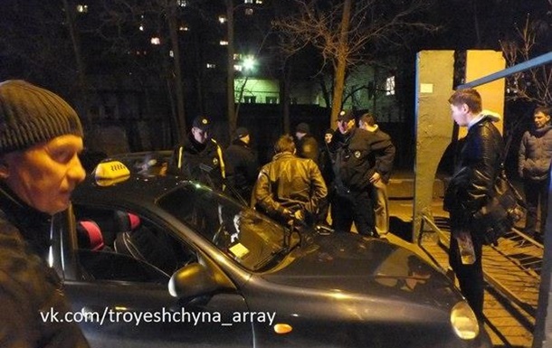 В Киеве патрульные гонялись за таксистом по микрорайону «Троещина»