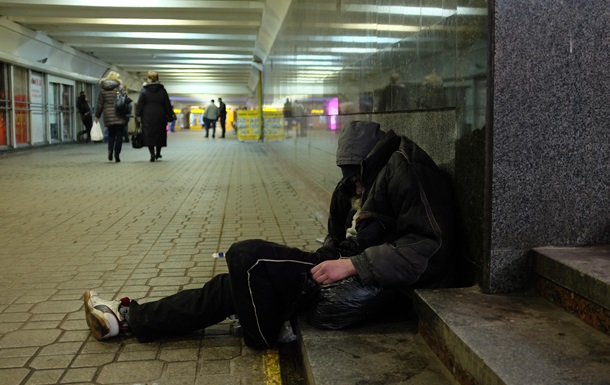 Жители без жилья. Число бомжей в Киеве выросло на 20%