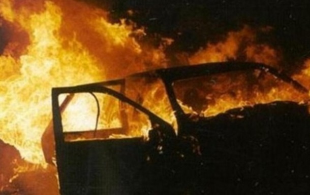 В Запорожье водитель сгорел в своем авто