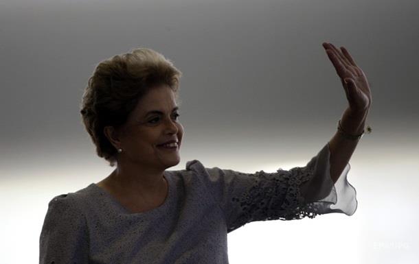 Президент Бразилии сравнила импичмент с попыткой переворота