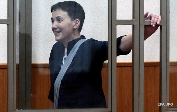 Савченко погодилася на крапельниці до 20 квітня