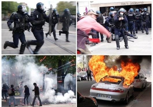 Во что выливается отрыв власти от народа - современная французская революция 28.