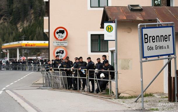 Австрия усиливает контроль на границе с Италией