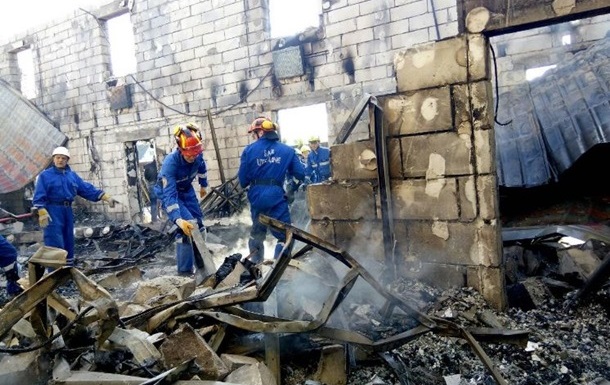 Пожежа під Києвом: затримано підозрюваного