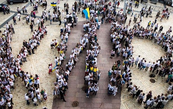 Киевляне отпраздновали День города
