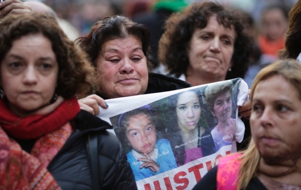 В Аргентине протестовали против насилия над женщинами
