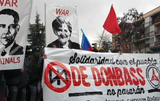 Европа против войны на Донбассе