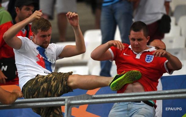 Після матчу Росія-Англія на трибунах почалася бійка