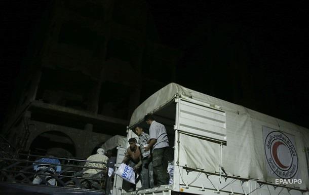 Росія доставила понад чотирьох тонн гуманітарної допомоги в Сирію