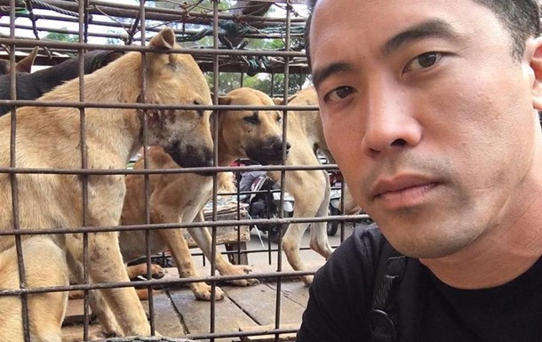 Активист спас тысячу собак от поедания в Китае