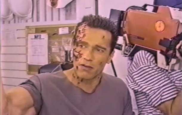 Шварценеггер показав зйомки  Термінатора 2 