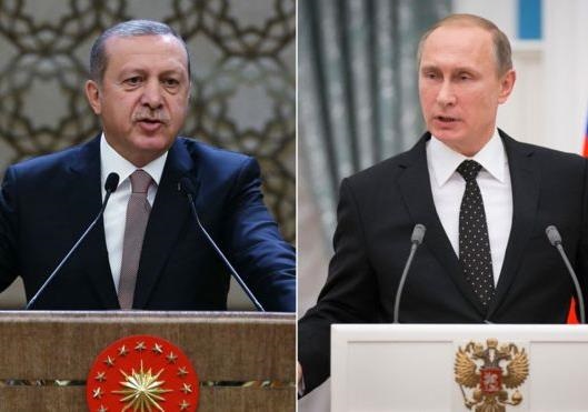 Друзья-диктаторы Путин и Эрдоган за Конституцию