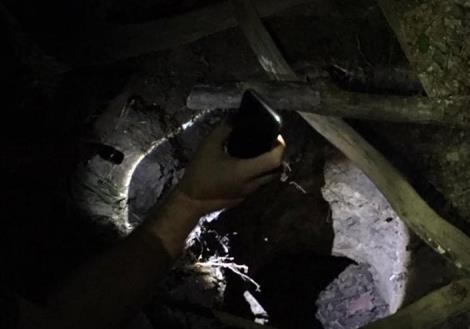 Новый контрабандный туннель в ЕС:в Ужгороде дед на даче нашел тайную шахту(Фото)