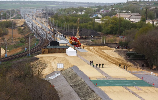 Частину робіт на залізниці в обхід України закінчили достроково